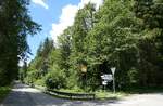 (289'339) - PostAuto-Haltestelle am 3. Juli 2026 in Jaun, Abzw. Chalet Grat