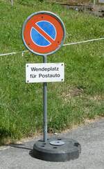 (252'178) - Wendeplatz f�r Postauto am 1.
