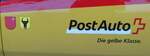 (243'598) - Beschriftung - PostAuto Die glebe Klasse - am 8.