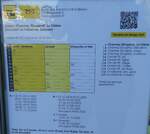 (278'586) - PostAuto-Fahrplan ab Charmey, Le Ch�ne nach Valsainte, Couvent am 7.