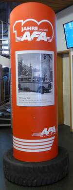(177'998) - Plakat f�r 100 Jahre 1917 2017 AFA am 9.