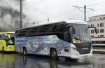 (282'057) - Aus Oesterreich: �VG S�lden - IM OVG 9 - Scania/Higer am 2. November 2025 beim Bahnhof Sargans