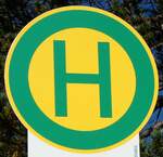 (280'513) - Wetterstein-Haltestellenschild - Seefeld, Wildmoosalm - am 18.