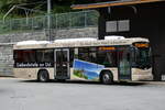 (279'840) - AAGU Altdorf - Nr. 63/UR 9124 - Scania/Hess (ex PID 5328) am 3. September 2025 beim Bahnhof G�schenen