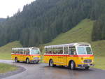 (197'828) - Frutig, Birmensdorf - ZH 560'883 - FBW/FHS (ex P 23'217) + M�ller, Ennetmoos - NW 23'167 - FBW/Gangloff (ex Rentsch, Gunten; ex P 23'203; ex P 21'003) am 16.