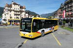 (289'452) - GrindelwaldBus, Grindelwald - Nr. 221/BE 101'221 - Mercedes am 7. Juli 2026 beim Bahnhof Grindelwald