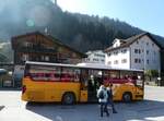 (246'807) - PostAuto Graub�nden - Nr. 26/GR 168'604/PID 4362 - Setra (ex Terretaz, Zernez; ex Gessinger, Bad Ragaz) am 3. M�rz 2023 beim Bahnhof Tavanasa-Breil/Brigels