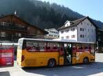 (246'810) - PostAuto Graub�nden - Nr. 26/GR 168'604/PID 4362 - Setra (ex Terretaz, Zernez; ex Gessinger, Bad Ragaz) am 3. M�rz 2023 beim Bahnhof Tavanasa-Breil/Brigels