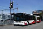 (261'169) - RVBW Wettingen - Nr. 143/AG 18'672 - Scania/Hess am 12. April 2024 beim Bahnhof Baden