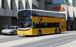 (278'478) - PostAuto Ostschweiz - SG 443'911/PID 11'038 - Alexander Dennis am 4. August 2025 beim Bahnhof Laufen