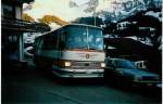 (003'918) - Seiler, Matten - BE 339'750 - Setra (ex Schwendimann, B�nigen) im Februar 1989 in Adelboden, Hotel Sch�negg