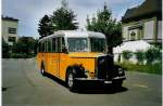 (086'911) - Stutz, Oberlunkhofen - AG 13'756 - Saurer/T�scher (ex Nr.