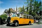 (094'509) - Museum f�r Kommunikation, Bern - BE 384'448 - Saurer/Eggli (ex P 23'135) am 13.