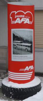 (117'928) - Plakats�ule f�r 100 Jahre 1917 2017 AFA am 8.