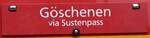 (266'900) - Routentafel - G�schenen via Sustenpass - am 10.
