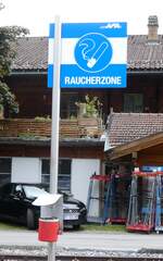 (277'205) - AFA-Raucherzone am 21.