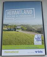 (170'387) - Plakat f�r HEIMATLAND ISCH DAS �S PANORAMA am 7.