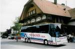 (025'234) - Nussbaumer, Arbon - TG 24'764 - Dr�gm�ller am 15. August 1998 beim Bahnhof Schwarzenburg