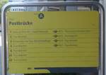 (226'811) - STI-Haltestellenschild - Thun, Postbr�cke - am 30.