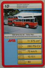 (233'398) - Quartett-Spielkarte mit AFA Adelboden Nr.