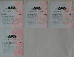 (234'812) - AFA-Einzelbillette am 24.