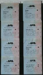 (235'257) - AFA-Einzelbillette am 7.