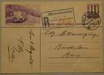 (232'991) - PTT-Postkarte � 10 Rappen - Strada del Monte Ceneri - am 19.