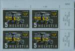 (244'883) - Briefmarken f�r 50 Jahre Postauto 1906 - 1956 am 9.