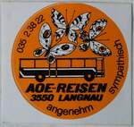 (244'886) - Kleber f�r AOE-Reisen am 9.