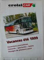 (245'094) - Croisi Car-Vacances �t� 1999 am 16.
