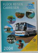 (246'059) - Fl�ck Reisen-Carreisen 2004 am 12.