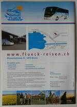 (246'065) - Fl�ck Reisen-Reiseprogramm 2009 am 12.