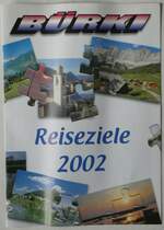 (249'075) - B�rki-Reiseziele 2002 am 23.