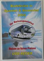 (250'303) - L�di-Badeferien in Spanien & Slowenien 2004 am 21.