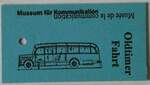 (250'309) - Museum f�r Kommunikation-Oldtimer Fahrt am 21.