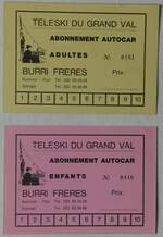 (250'422) - Burri-Abonnemente am 25.