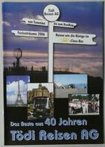 (255'812) - T�di-Das Beste aus 40 Jahren am 2.