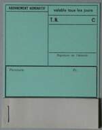 (258'730) - TN-Abonnement am 14.