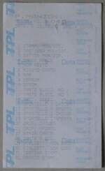 (261'072) - TPL-Tarifa Data am 7.