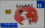 (261'799) - Taxcard - tl GALAXY Fr.