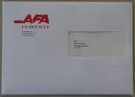 (273'767) - AFA Briefumschlag vom 3.