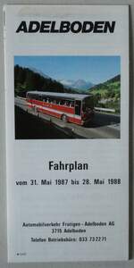 (285'962) - AFA-Fahrplan vom 31.