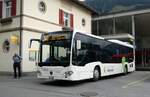 (280'409) - ABl Biasca - Nr. 19/TI 231'019/PID 12'014 - Mercedes am 13. September 2025 beim Bahnhof Disentis