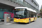 (284'886) - PostAuto Ostschweiz - SG 384'983/PID 11'608 - Scania/Hess (ex SG 487'926; ex Gessinger, Bad Ragaz) am 14. Februar 2026 beim Bahnhof Landquart