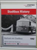 (263'807) - Plakat f�r Stadtbus History am 18.